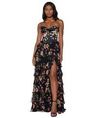 Alex & Sophia Juniors Sweetheart-Neck Dress