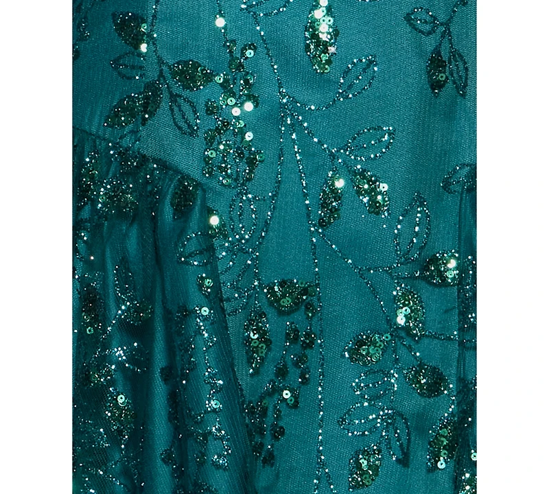 Alex & Sophia Juniors Sweetheart-Neck Dress
