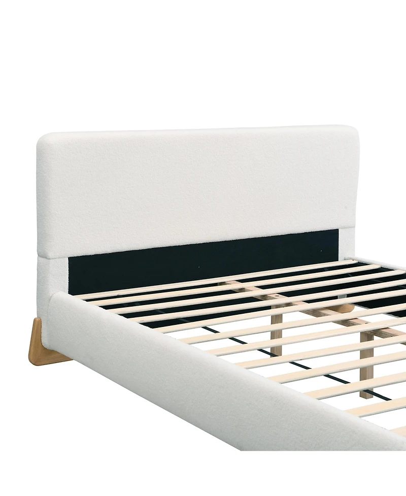 Boyel Living Upholstered Bed, A Luxurious and Comfortable Bedroom Centerpiece, Full Size
