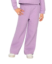 Deux par Toddler Girls 2T-5T Wide Leg Jacquard Pants