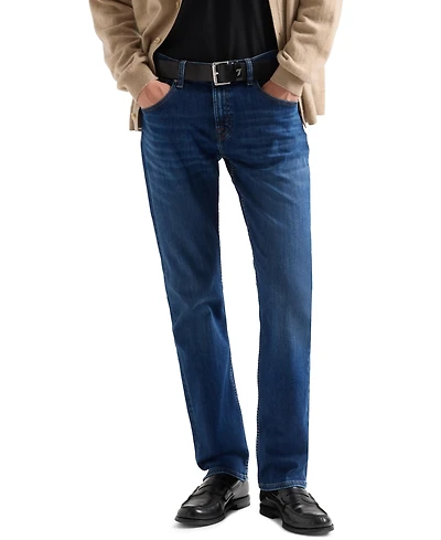 7 For All Mankind Men's Classic Shape Relaxed-Fit Jeans