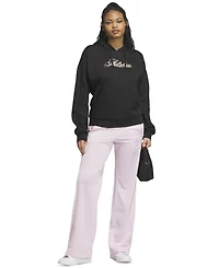adidas Women's Camo Wordmark Graphic Fleece Hoodie
