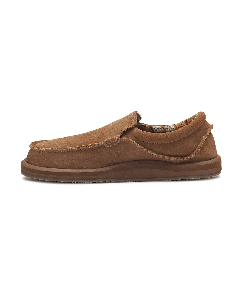 Sanuk Men's Chiba Leather - Men Loafers