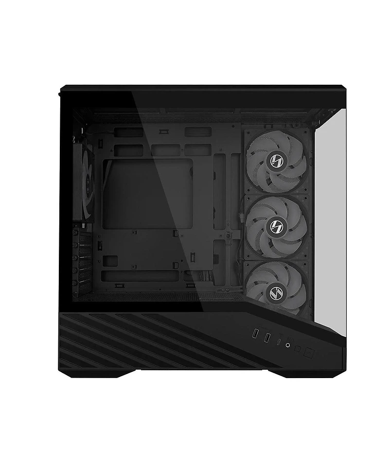 Lian-Li Vector V100 Mini Compact mATX Computer Case Compatible with Itx and Back-Connect m-atx Motherboards
