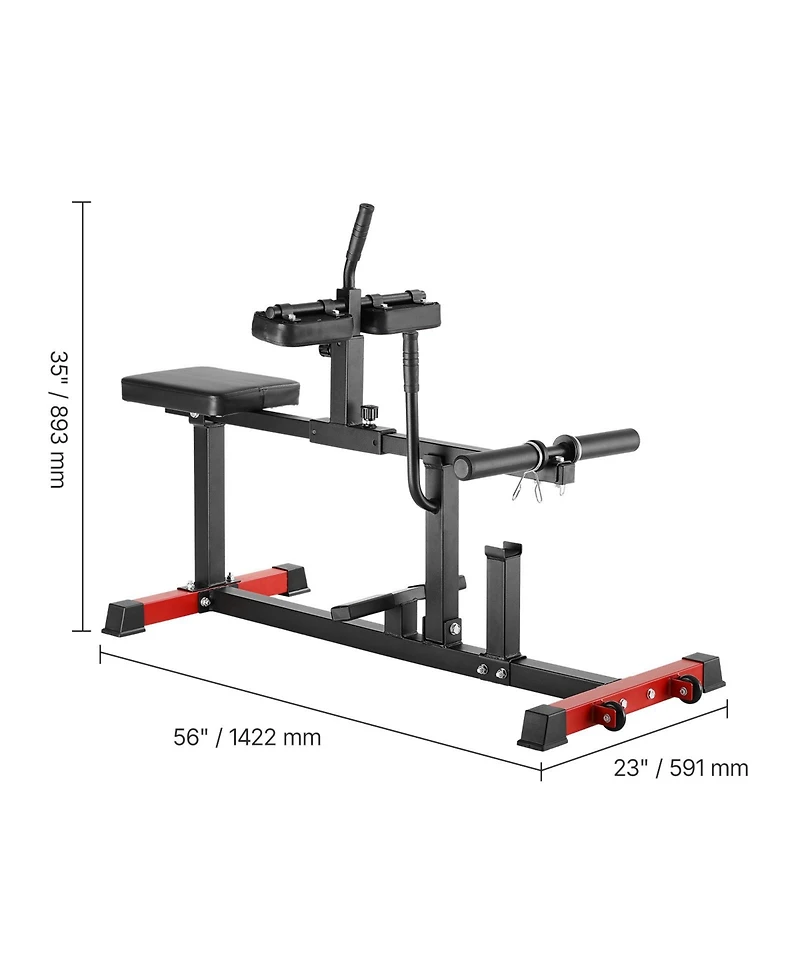 Sevorley Seated Calf Raise Machine, 440 lb Capacity Lower Body Home Gym Trainer