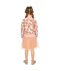 Deux par Deux Big Girls (6-12) Bi-Material Dress