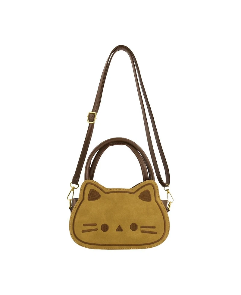 Deux par Deux Little and Big Girl Cat Bag