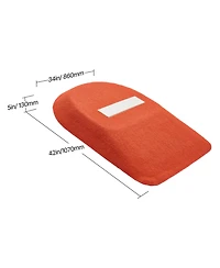 Sevorley Portable Baseball Pitching Mound, 42 in One-Piece Mound with Antifade Turf