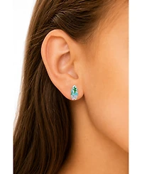 Chanteur Kids Surfboard Hypoallergenic Earrings for Girls with Surgical Titanium Screwbacks