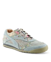 L'Artiste Women's Wavehello Fashion Sneaker with Cushioned Insole
