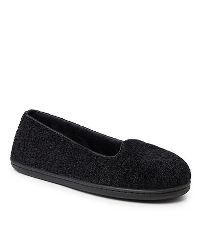 Dearfoams Women's Rebecca Chenille Closed Back House Slipper