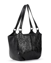 The Sak Bolinas Leather Extra-Large Satchel Handbag