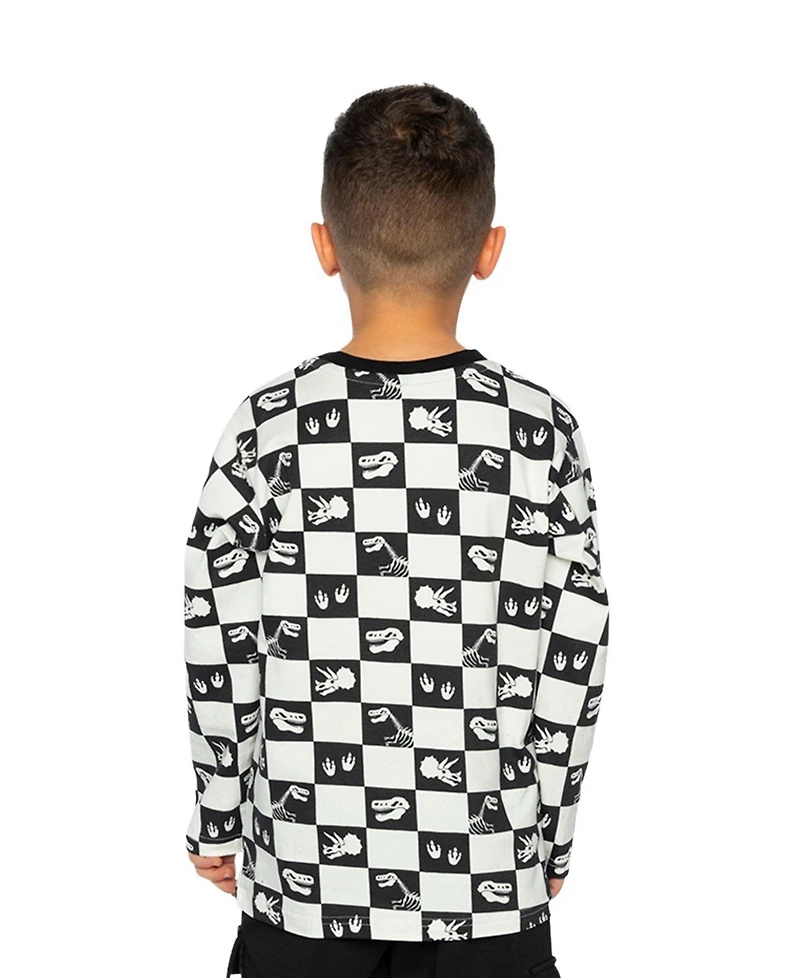 Deux par Deux Big Boys Organic Cotton Long Sleeve T-Shirt