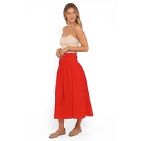 Petal and Pup Women's High-Waisted A-Line Mattea Maxi Skirt