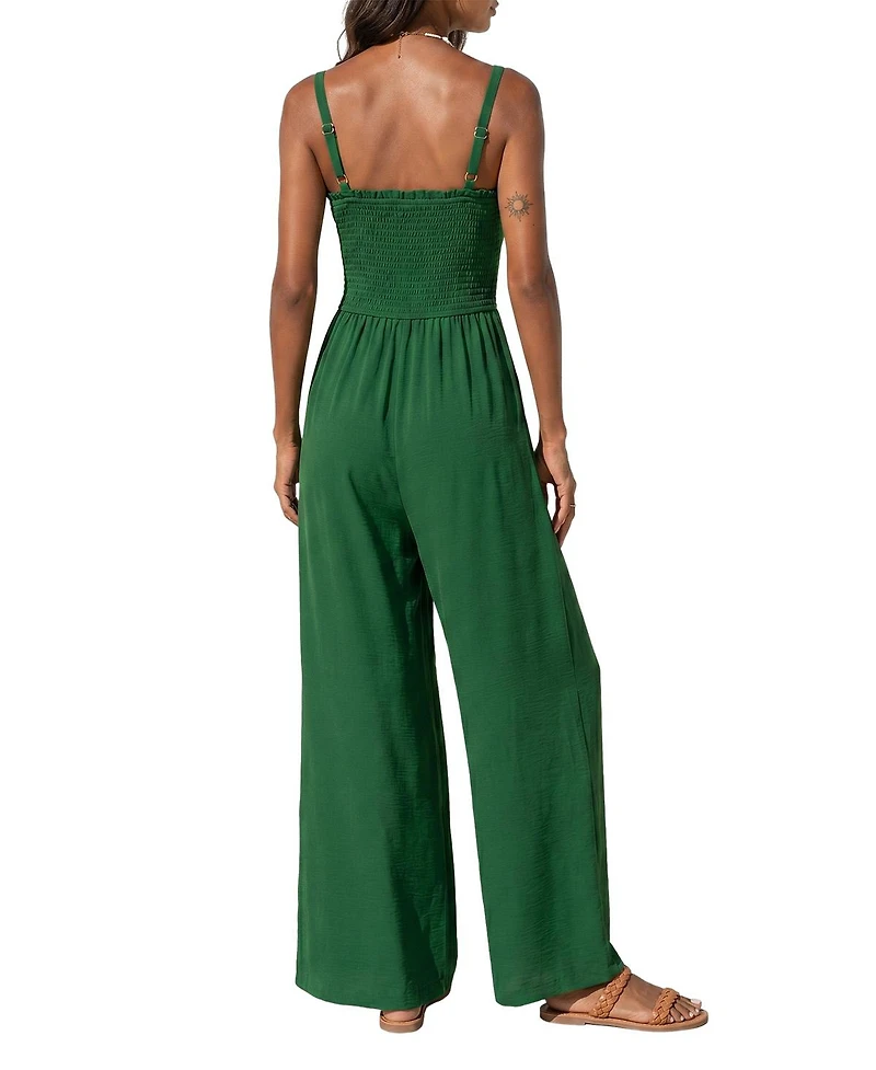 Cupshe Women's Wildflower Way Sleeveless Wide-Leg Jumpsuit