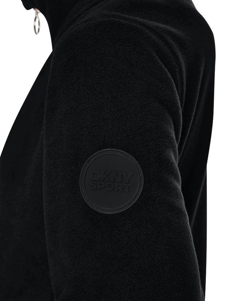 Dkny Sport Women's Collared Zipper-Front Jacket