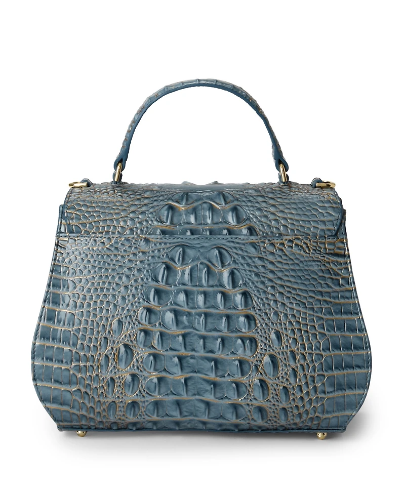 Brahmin Annalise Melbourne Small Leather Satchel Handbag