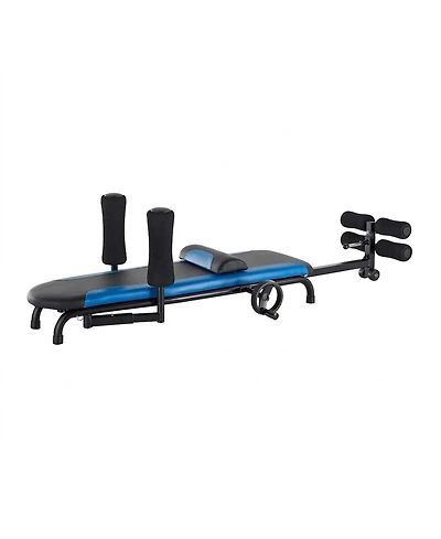 Sevorley Heavy Duty Inversion Table, 350 lb Capacity Back Stretcher with Adjustable Armrests