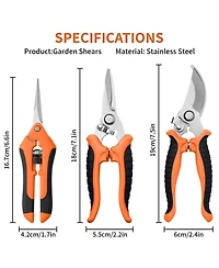 Xdovet Garden Pruning Shears Stainless Steel Tools