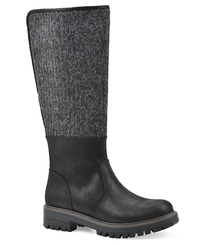 Cliffs by White Mountain Women's Mavis Round Toe Tall Boots