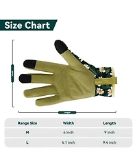 Xdovet Women Gardening Gloves Touchscreen Thorn-proof Grip Work