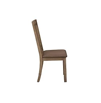 Liberty Furniture Industries, Inc Sun Valley Slat Back Side Chair (Rta)-Set of 2 in Sandstone