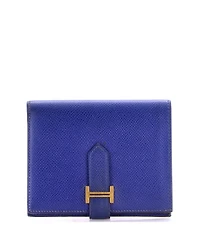 Pre-Owned HERMES Compact Bearn Wallet Epsom