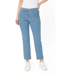 Olsen Women's Cropped Denim Jeans