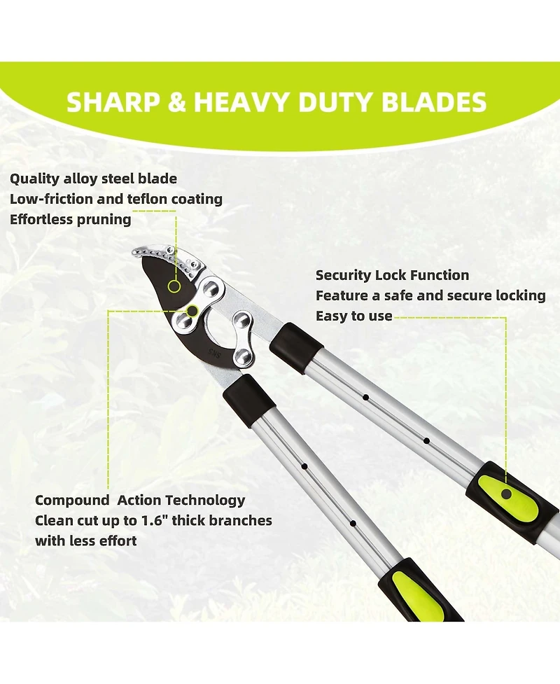 Xdovet Loppers Tree Trimming Heavy Duty Branch Pruner