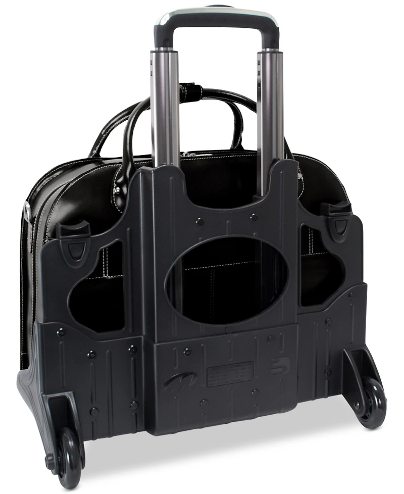 McKlein Roseville Detachable Wheeled Briefcase