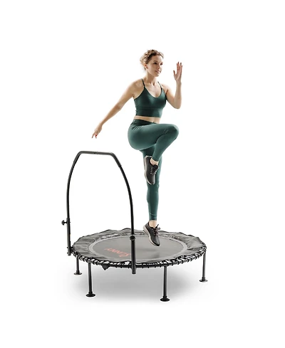 Sunny Health & Fitness Active 48-Inch Fitness Trampoline with Adjustable Handlebar