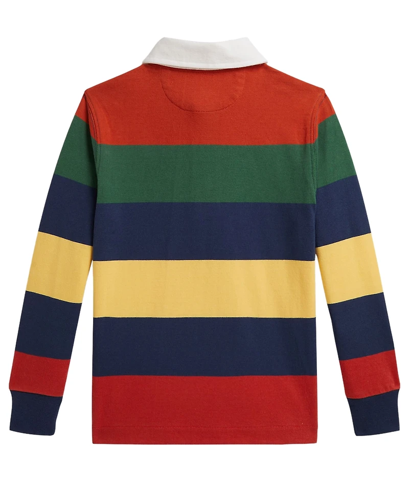 Polo Ralph Lauren Boys' 2T-7 Striped Rugby Shirt