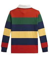 Polo Ralph Lauren Boys' 2T-7 Striped Rugby Shirt