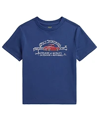 Polo Ralph Lauren Boys' 2T-7 Sportsman Jersey T-Shirt