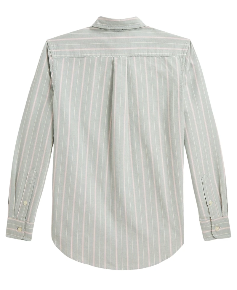 Polo Ralph Lauren Boys' 8-20 Striped Cotton Oxford Shirt