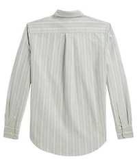 Polo Ralph Lauren Boys' 8-20 Striped Cotton Oxford Shirt