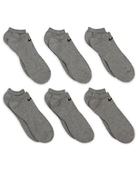 Nike Men's Cotton No-Show Socks 6-Pack