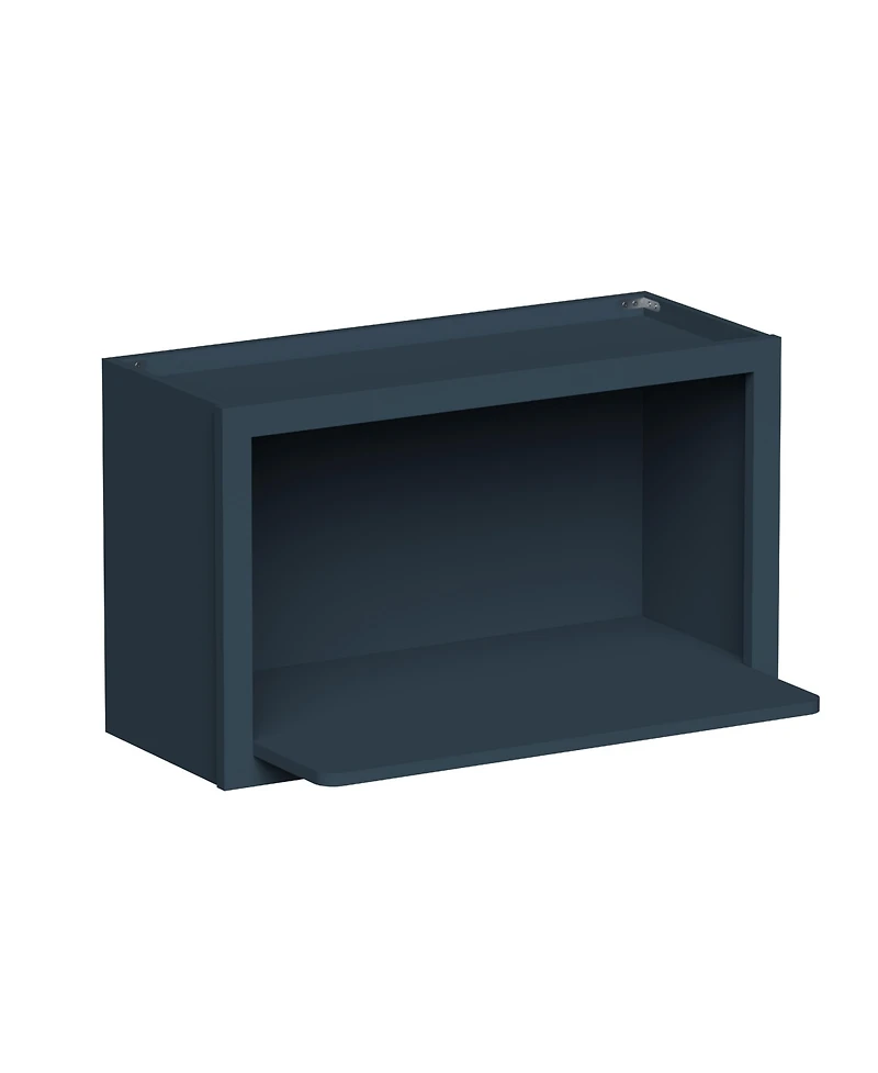 Boyel Living Wall Microwave Cabinet, Ready to Assemble Kitchen Cabinets, Solid Wood Frame Storage Cabinet
