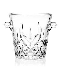 Piscifun 2 Liter Clear Glass Ice Bucket For Parties Drinks Wine Beer