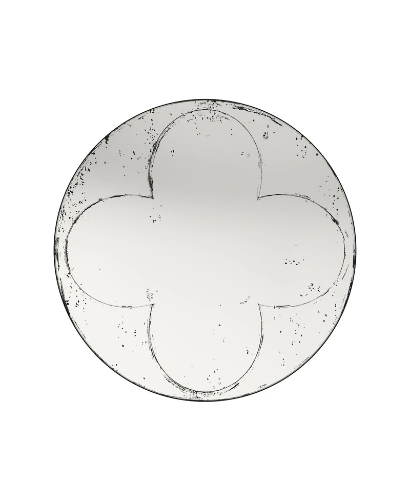Busdays Round Wall Mounted Mirror Versatile Home Decor for Bedroom Living Room Dining Room Fireplace Foyer
