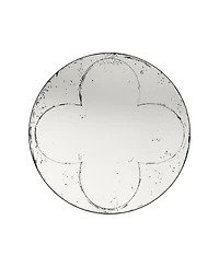 Busdays Round Wall Mounted Mirror Versatile Home Decor for Bedroom Living Room Dining Room Fireplace Foyer
