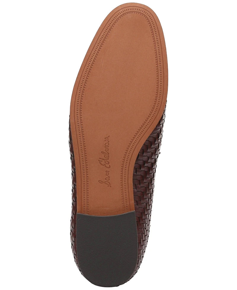 Sam Edelman Women's Loraine Weave Bit Almond Toe Loafers