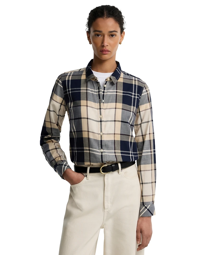Barbour Women's Bredon Check Cotton Long-Sleeve Shirt