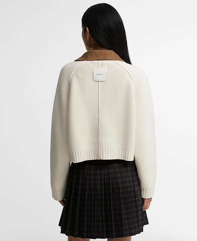 Barbour Women's Alverstone Button-Front Knit Jacket