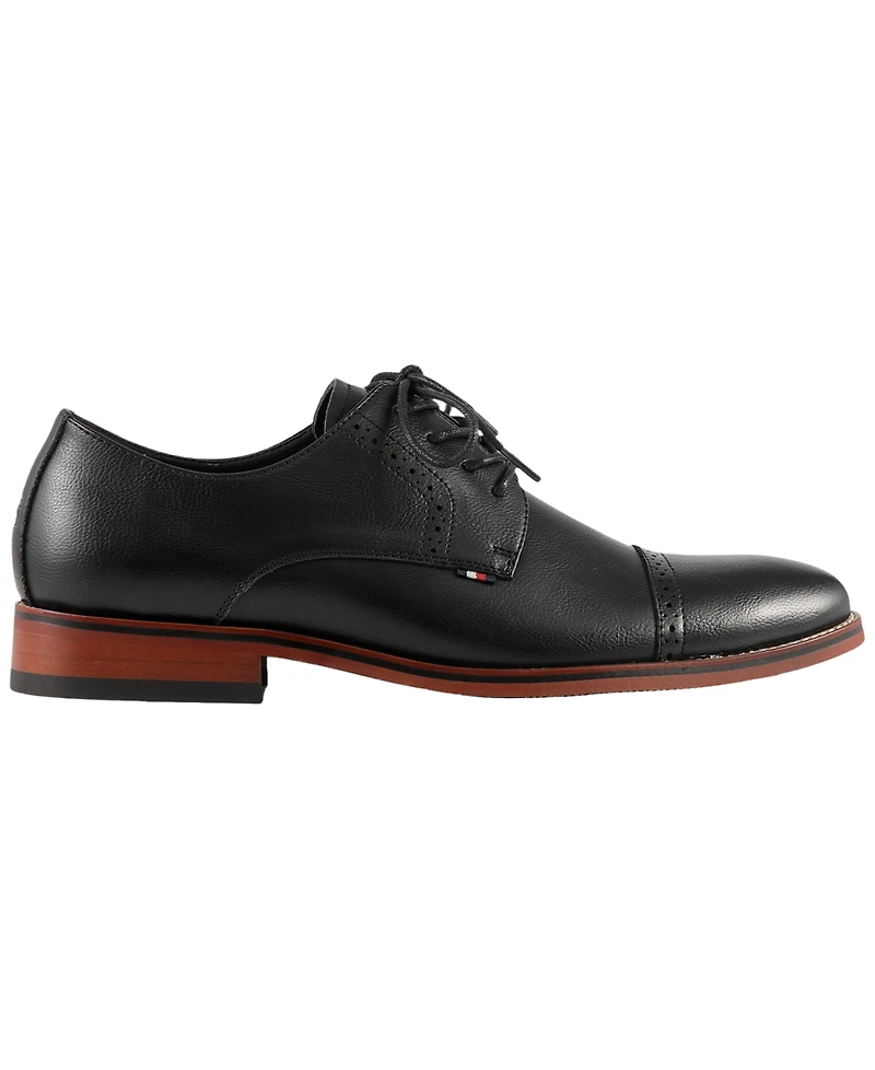 Tommy Hilfiger Men's Signature Flag Accent Derby Shoes