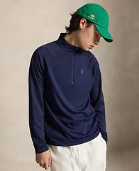 Polo Ralph Lauren Men's Us Open Paneled Stretch Quarter-Zip Sweatshirt