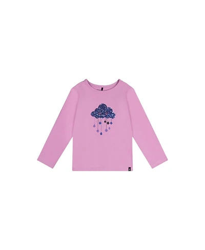 Deux par Little and Big Girl Organic Cotton Jersey T-Shirt