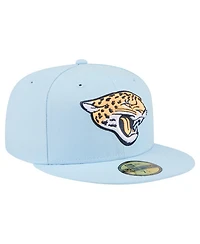 New Era Men's Coastal Blue Jacksonville Jaguars 59FIFTY Fitted Hat