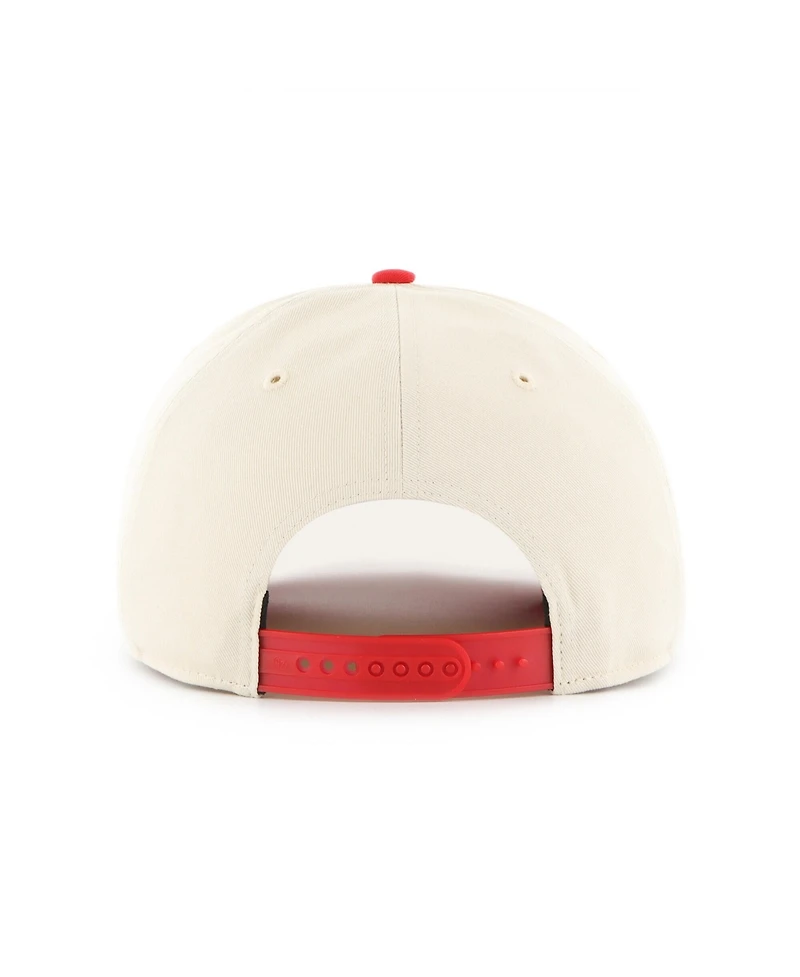 47 Brand Men's Natural Houston Rockets Fast Break Chase Hitch Adjustable Hat