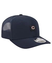 New Era Men's Navy Chicago Bears Micro Badge 9SEVENTY Adjustable Hat